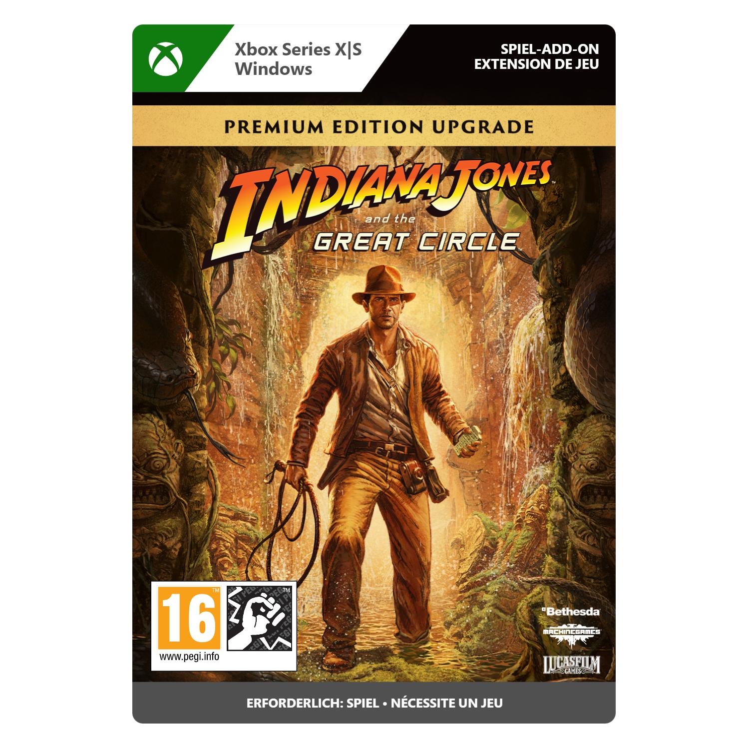 Microsoft Indiana Jones and the Great Circle - Premium Edition Upgrade (Windows, Xbox Series S, Xbox Series X) (7CN-00154)