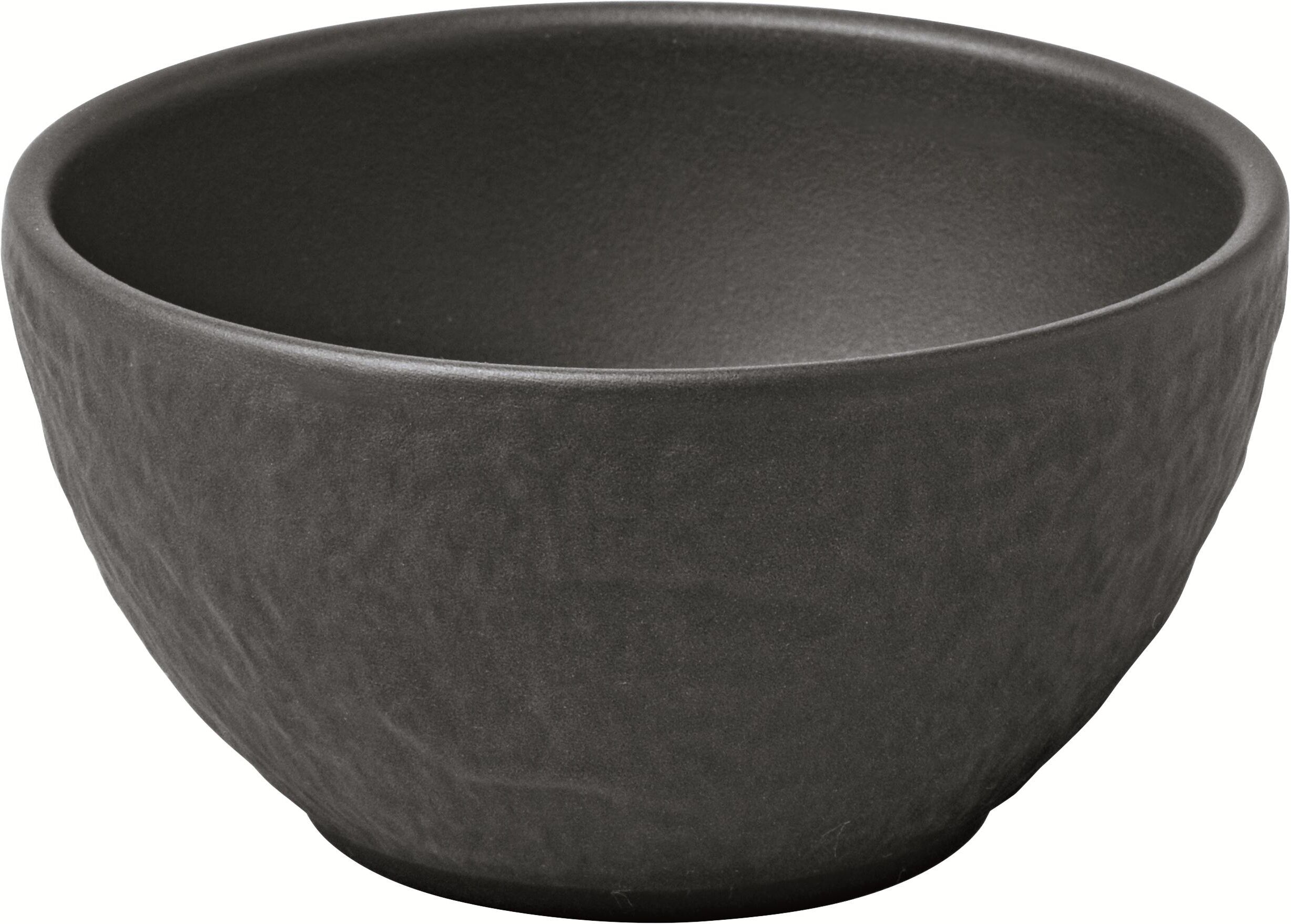 Snackschale VILLEROY & BOCH "Manufacture Rock", schwarz, Schüsseln, Snackschale schwarz Einheitsgröße