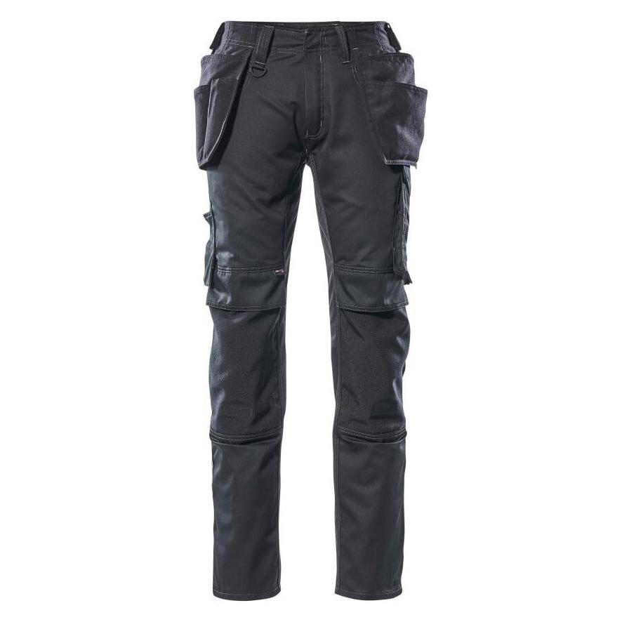 Mascot KASSEL Unisex Baumwolle, Polyester schwarz W 88cm L 82cm Hose (44) (17731-442-09 82C50)