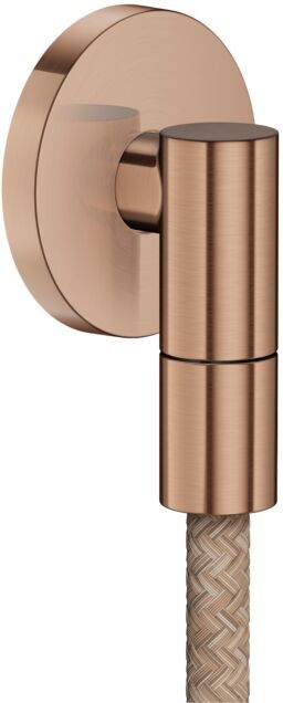 Hansgrohe AXOR Wandanschluss 36737310 rund G1/2" Brushed Red Gold