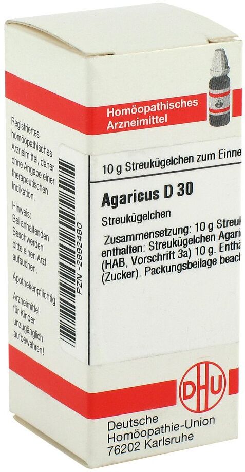 DHU Agaricus D30 Globuli