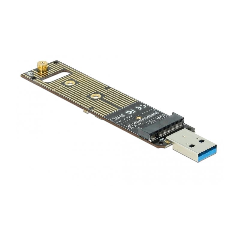 Delock Konverter für M.2 NVMe PCIe SSD mit USB 3.1 Gen 2