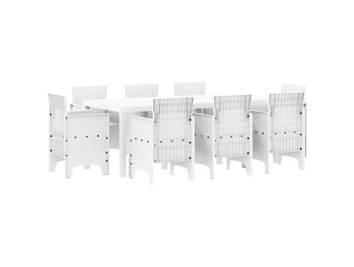 VidaXL - Essens draußen polypropylen, One Size, Weiss