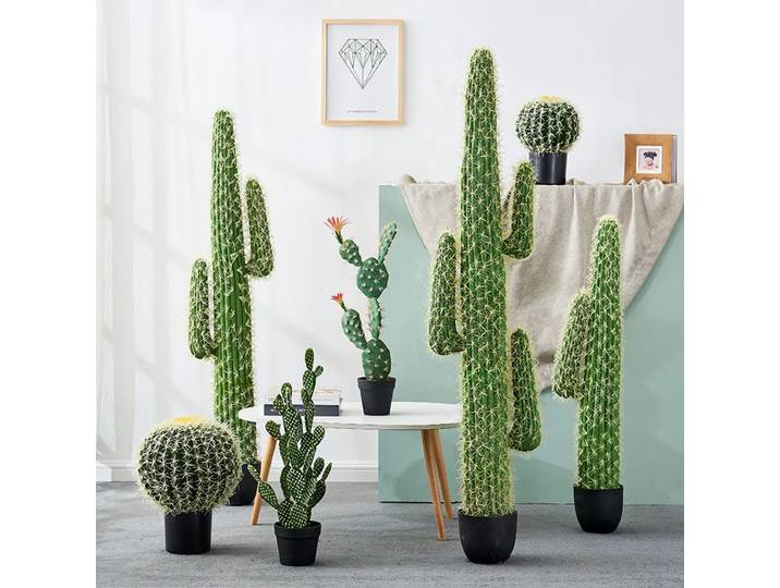 Grandes Plantes Artificielles pour Ornements de Salon, Plantes de Sol, Fausses Fleurs, Bonsaï Réaliste, Décoration Moderne, 007