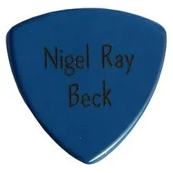 Hense Midnight Blue Pick N.R. Beck 2,2mm, Plektrum, Blau