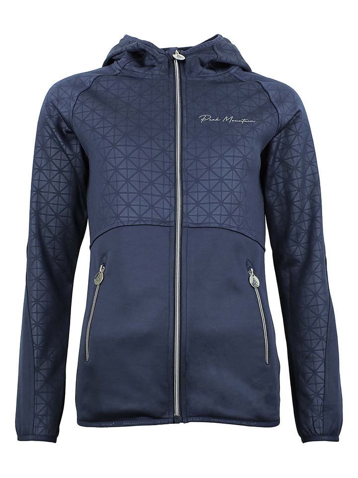 Peak Mountain Fleecejacke "Amon" in Dunkelblau - M