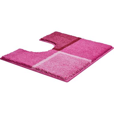 Badematte GRUND "Diviso" Gr. 14, rosa, H:20mm, Polyacryl, Badematten, Badematte, pflegeleicht, Badematte mit Melange-Effekt