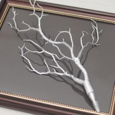 Inspired Finds GoldenFest DIY Antler Headband Branch Decor For Christmas & Halloween silver 3pcs