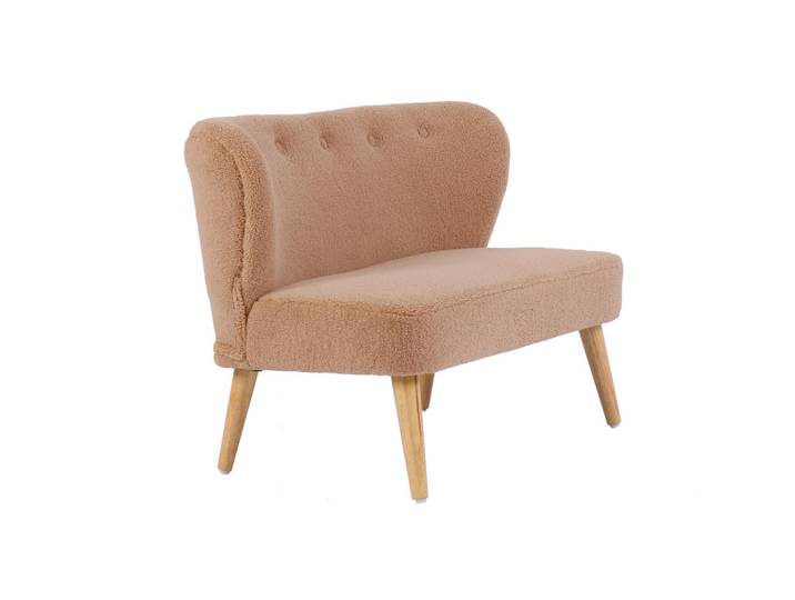 Jimmylee Kindersitzbank Teddy, Cappuccino, Holz, Kunststoff, Kautschukholz, 3-Schicht, Uni, 51.5x60.5x88.5 cm, Babymöbel & Kindermöbel, Babyzimmer, Kindersessel & Kindertische