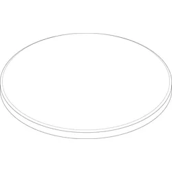 BOSCH Ersatzteil TTNR: 8735100270 Abdeckung D850 Deckel weiß everp