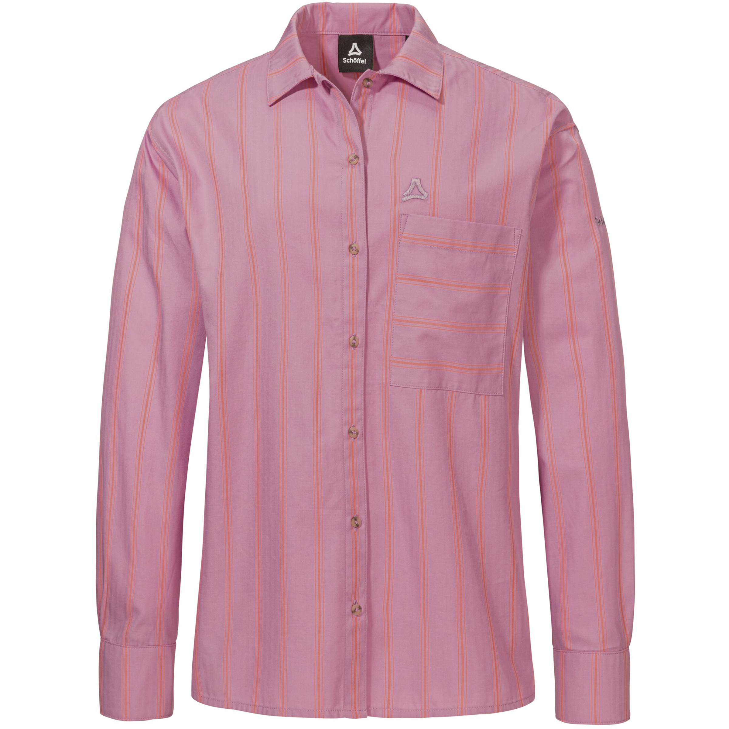 Schöffel Style Chanduy Damen Blusen rosa Größe S Camping Elastisch
