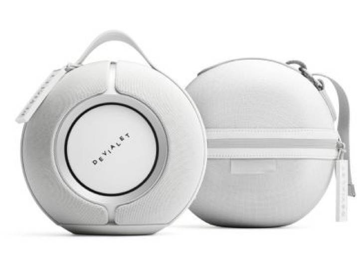 Devialet - Enceinte Portable Mania White Mist + Étui De Transport Inclus