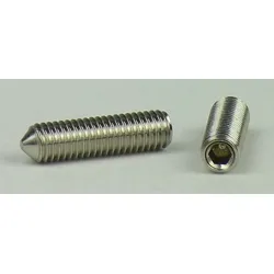 DIN 914 / ISO 4027 Edelstahl A4 M 16x30 - Gewindestifte mit Innensechskant und Spitze