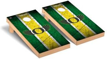 Skip's Garage Oregon Ducks 2x4 Pro Cornhole Boards - V7