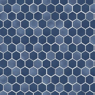 Tempaper Hexagon Tile Removable Peel and Stick Wallpaper