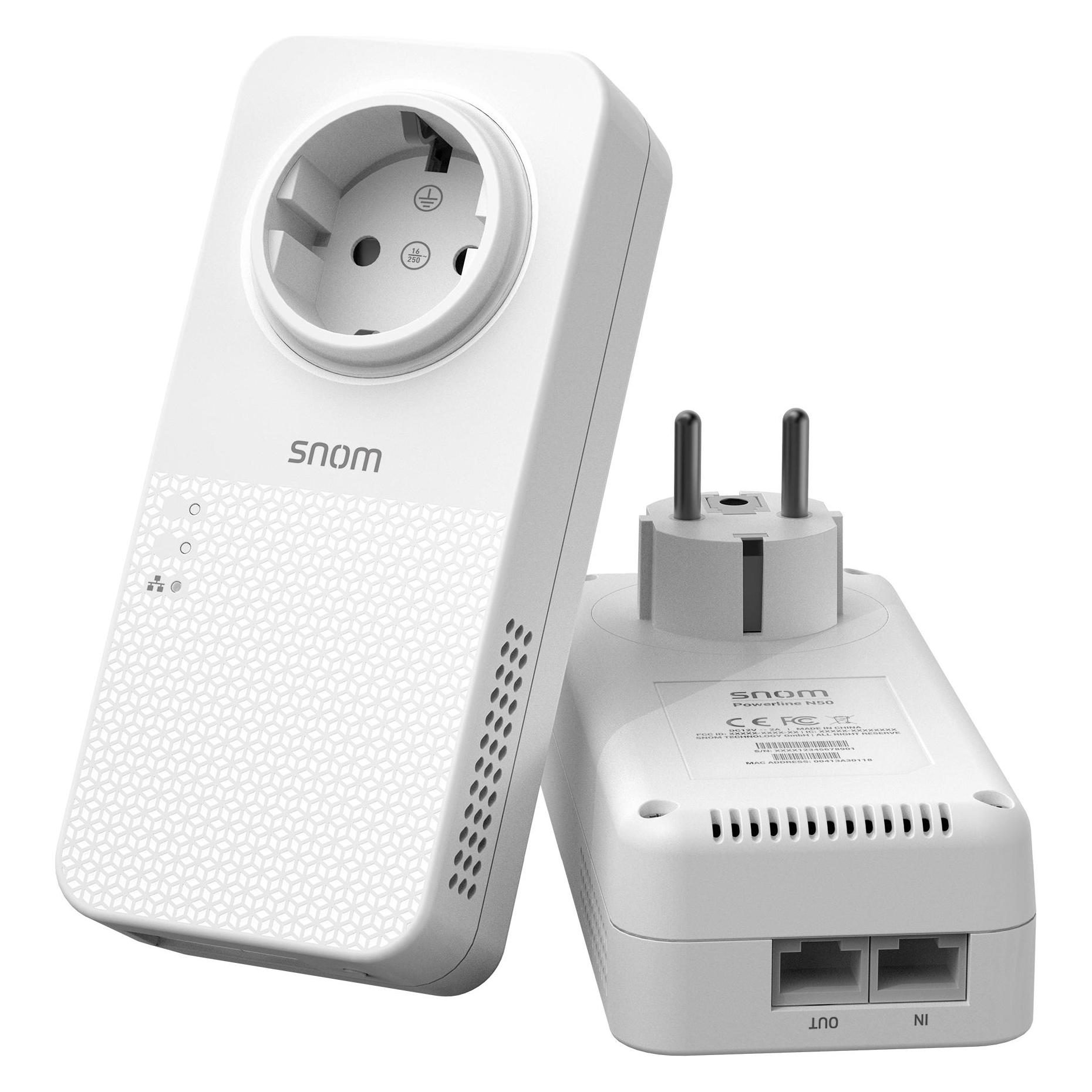 Snom A5 PoE Midspan (802.3af (PoE), 15.40 W) (4679)