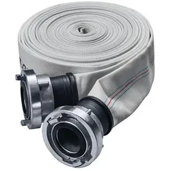 Geka, Gartenschlauch, Karasto Bauflachschlauch mit C Kupplung 52 mm 10 Meter (10 m)