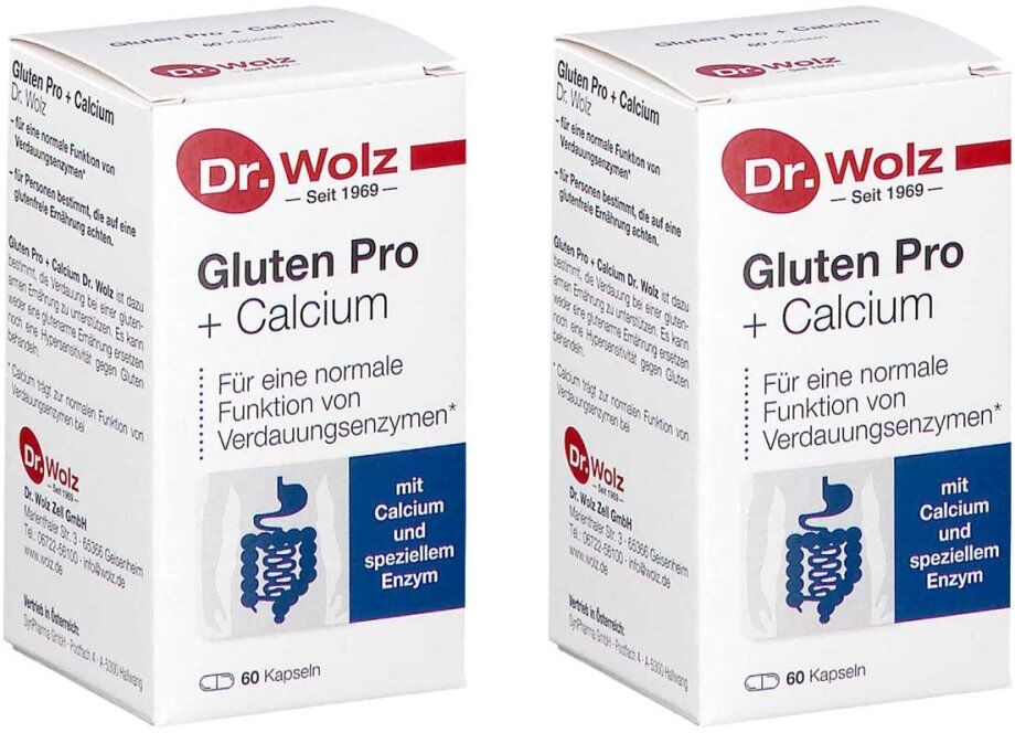 Gluten Pro+calcium Kapseln