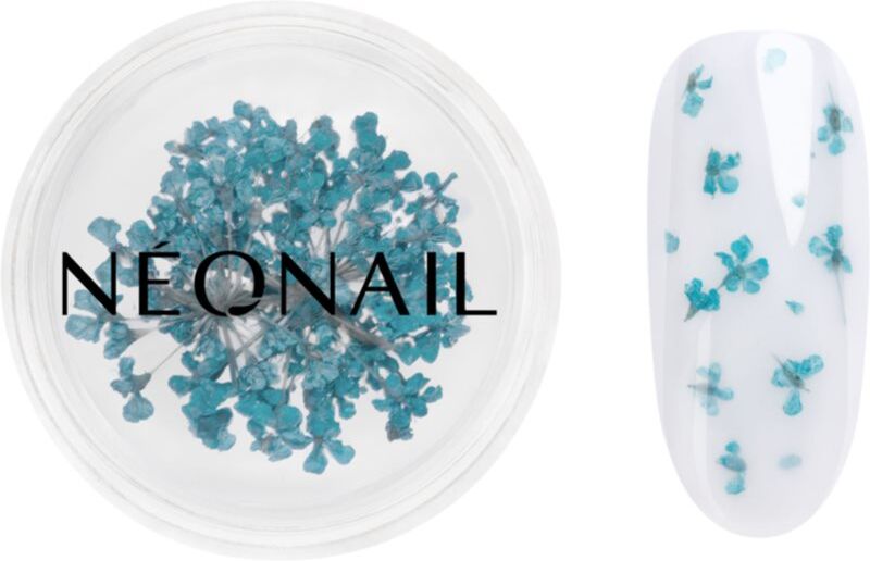NEONAIL Dried Flowers dried blossom for nails shade 05 Turquoise 1 pc
