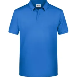 James & Nicholson Herren Bio Piqué Polo 8010 cobalt 3XL