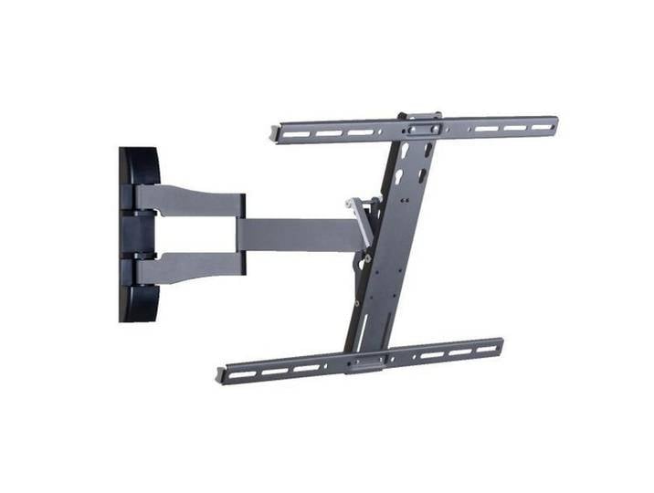 Mid.you Tv-Wandhalter, Schwarz, Metall, 62x42x49 cm, Wohnzimmer, TV Möbel, TV-Zubehör
