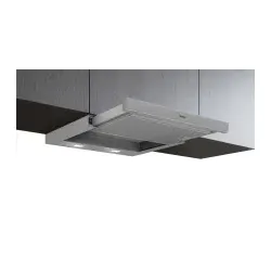 LI64LB521 Flachschirmhaube 60cm silbermetallic LED-Beleuchtung