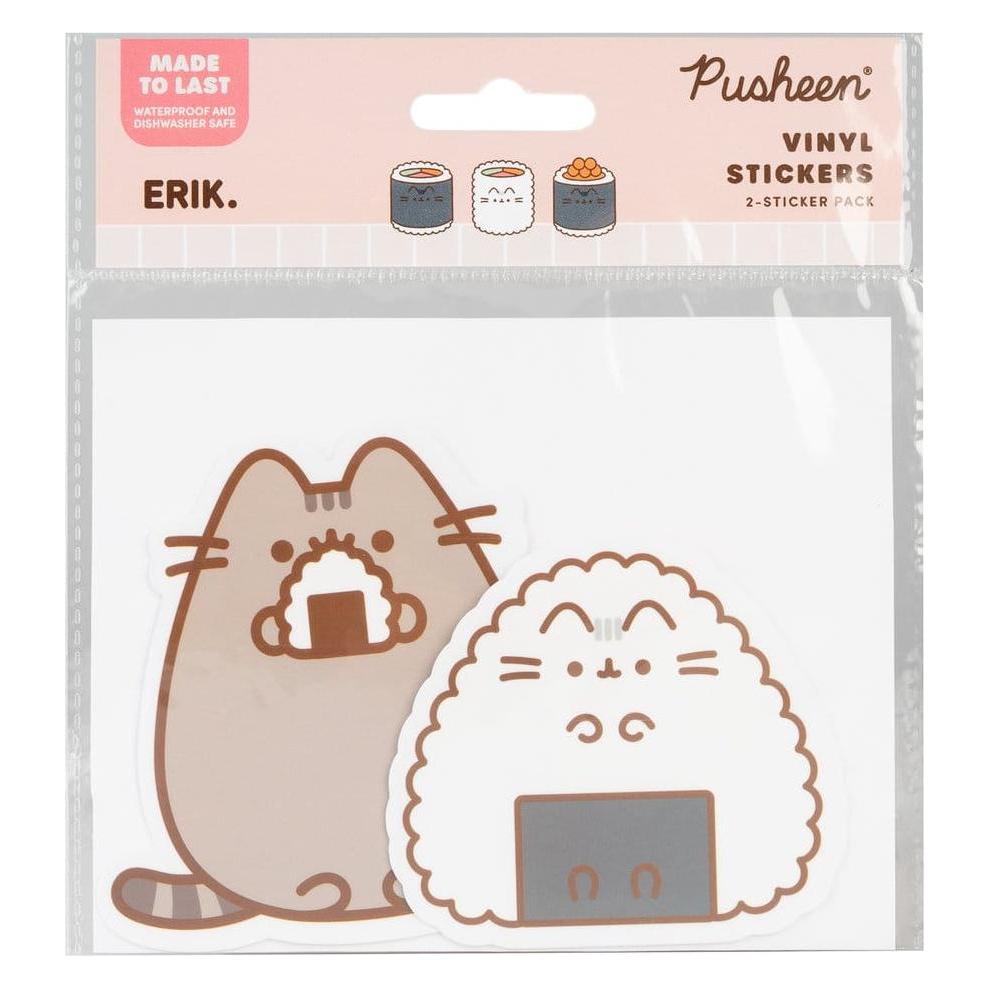 Grupo Erik Pusheen autocollants en vinyle Sushi Roll Vol. 3 Set de 2 (2 Sticker) (GPE82850)