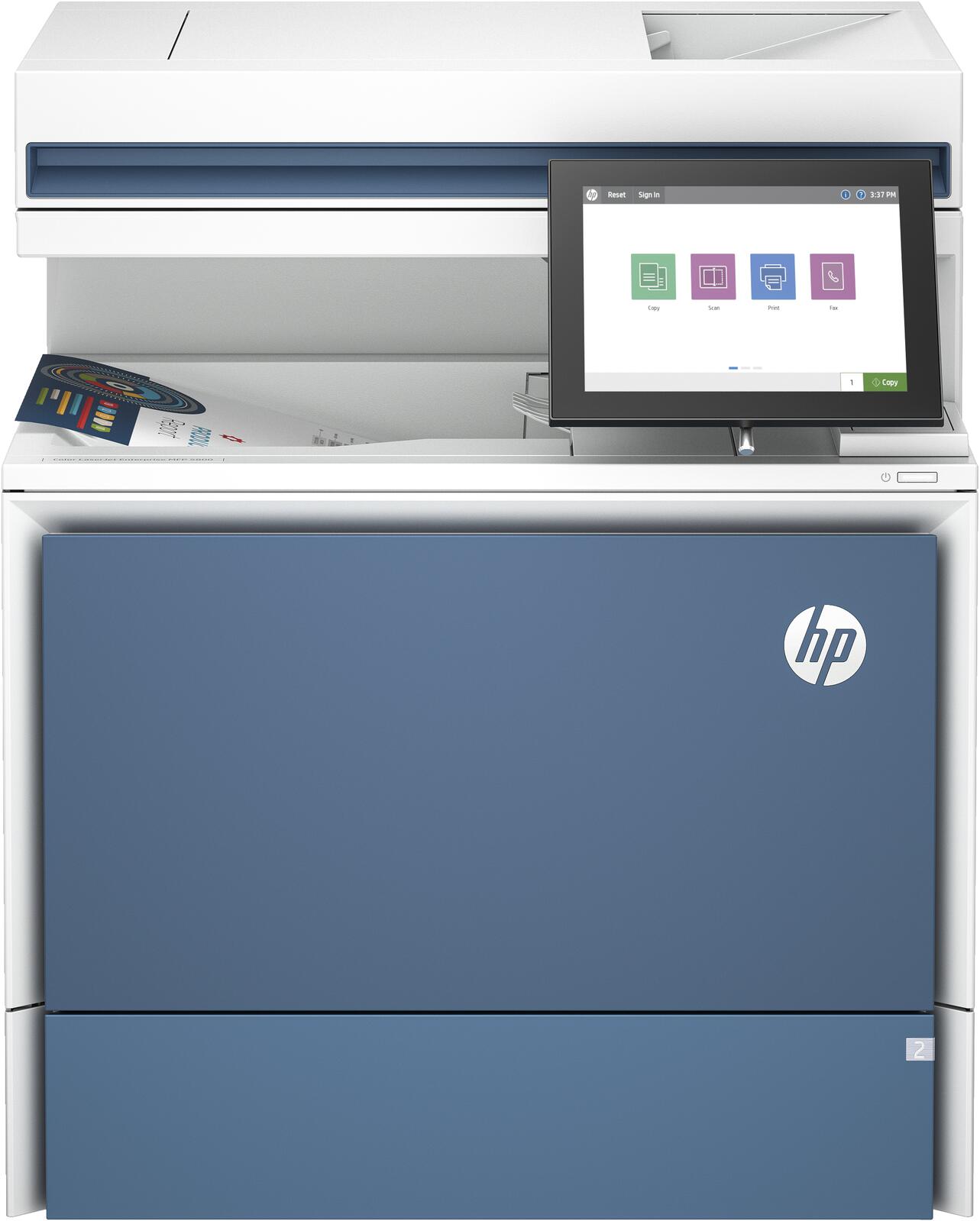 HP Inc. HP Color LaserJet Enterprise MFP 5800dn Farblaser-Multifunktionsgerät 6QN29A#B19