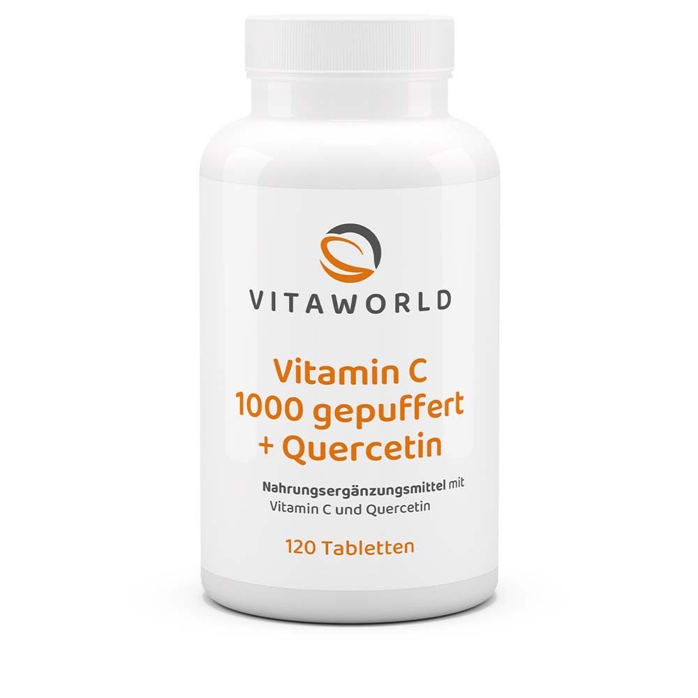 Vitamin C 1000 gepuffert+Quercetin Tabletten 120 St