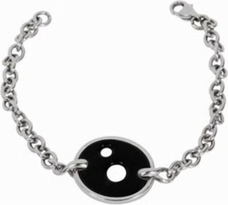 Pulsera Breil Tj0829 De Acero Con Detalle Circular 20cm Mujer