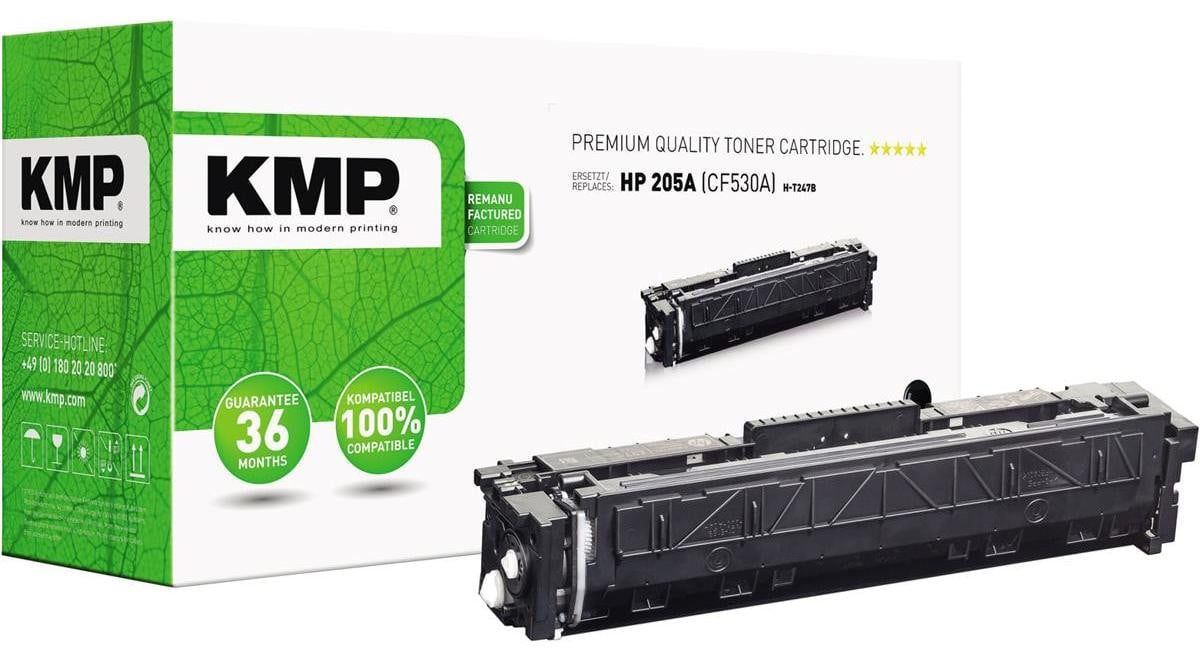 KMP tonercartridge HP CF530A zwart, 1.100 pagina's, model H-T247B