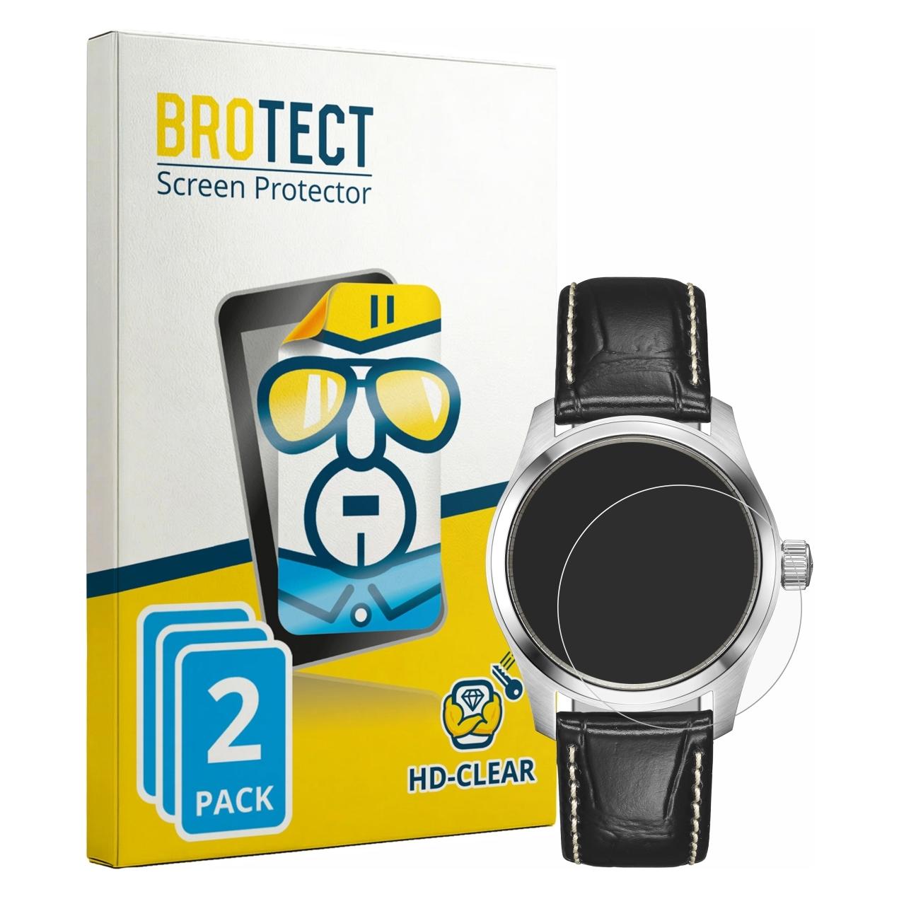 Brotect Schutzfolie für Hamilton Khaki Field Murph H70405140 Displayschutz Displayschutzfolie Folie Klar (1864844)