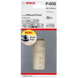 Bosch Netzstruktur-Schleifblätter M480 Net 80x133 K400 10er Pack, 2608621232