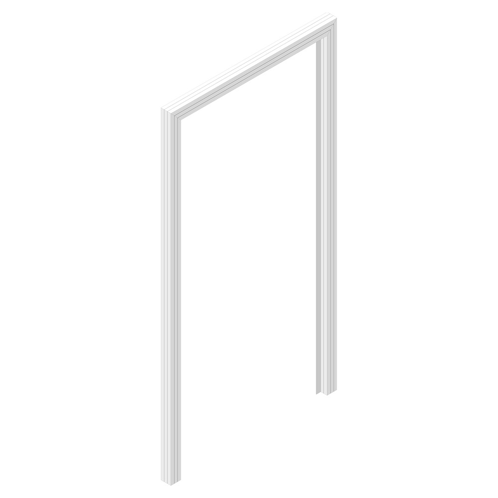 TETZNERJENT VETRO System-Türzarge Alu 1123 x 2700 mm, DIN-Links 16971371