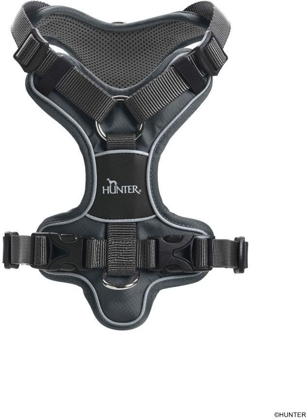 DOG SPORT HUNTER Geschirr Divo M, grau/grau