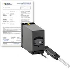 PCE Instruments Schallpegel-Messgerät kalibriert (ISO) PCE-SLT-TRM-ICA 30 dB
