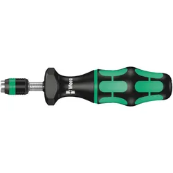 Wera Serie 7400 Kraftform Drehmomentschraubendreher + Rapidaptor Schnellwechselfutter - 05074711001