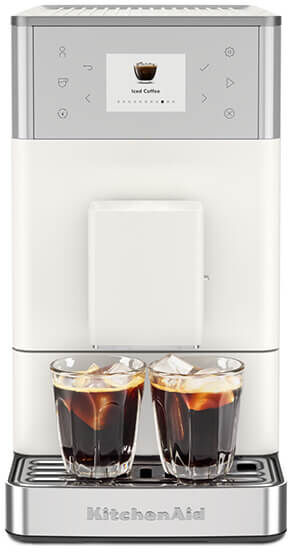 KitchenAid KF3 Fully Automatic Espresso Machine with Iced Coffee Porcelain