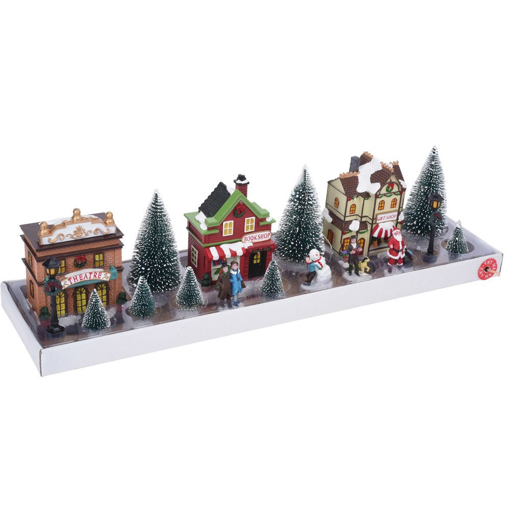 Koopman Kerstscène voor buiten met LED-verlichting, 59 cm