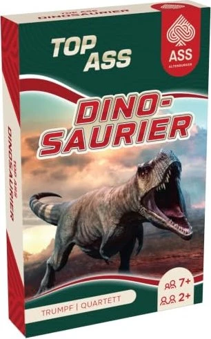 ASS ALTENBURGER TOP ASS Quartett Dinosaurier Kartenspiel