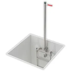 Hailo Einholm- Einstiegshilfe versenkbar 50x50mm Edelstahl 1.4571/ASTM316ti