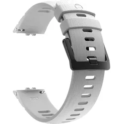 Polar WB Street X (Silikon), Uhrenarmband, Weiss