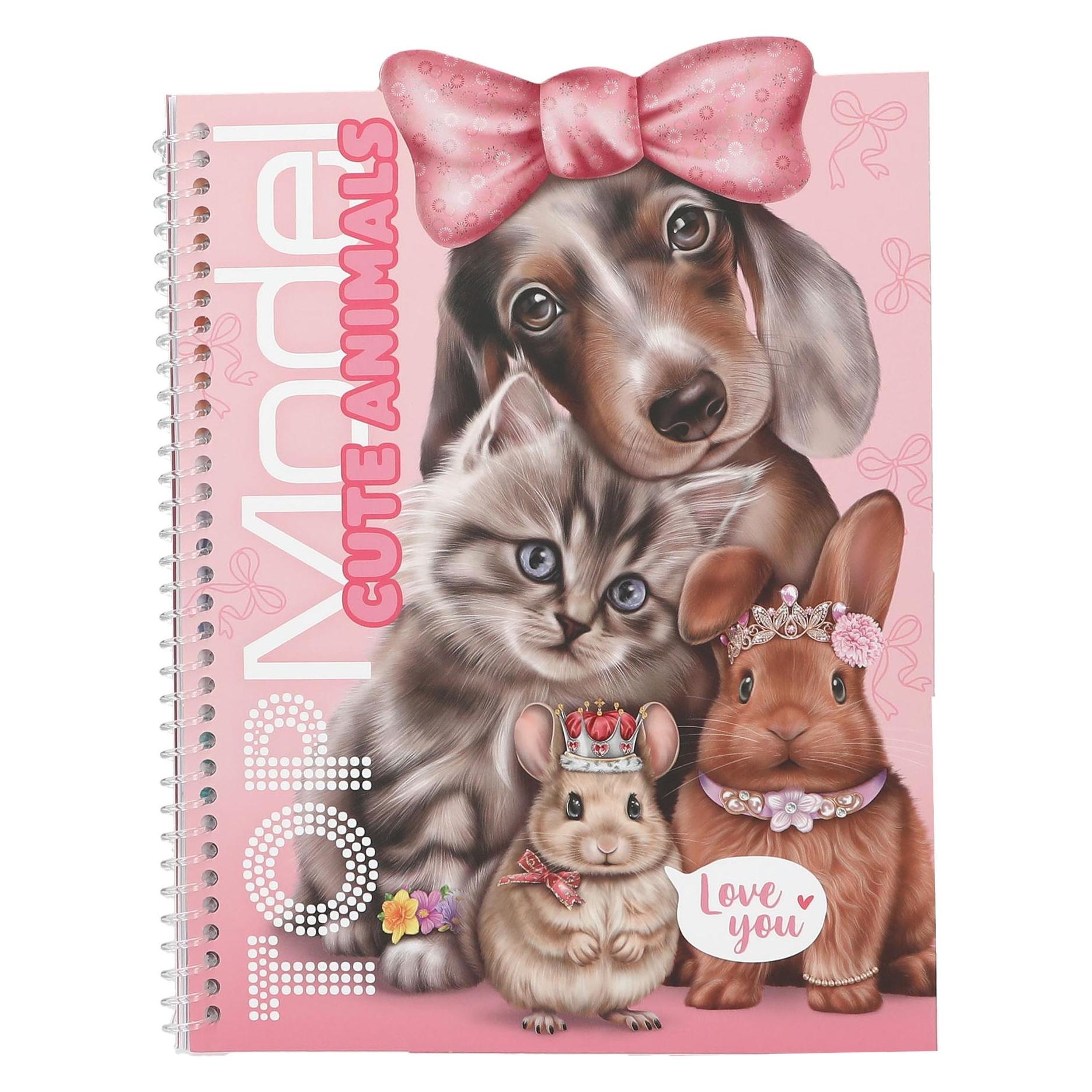Magni DEPESCHE TOPModel Stickerbuch Dress Me Up Cute Animals (0413736)