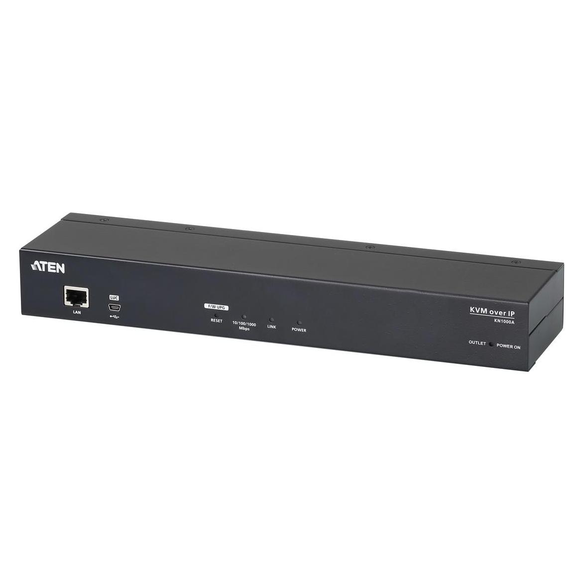 Aten 1-Local/Remote Share Access Einzelport VGA KVM over IP Switch (KN1000A)