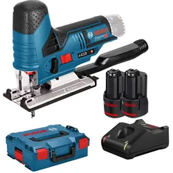 Bosch Hausgeräte, Stichsäge, Akku-Stichsäge GST 12V-70 / 2x 2,0 Ah Akku + Ladegerät in L-Boxx