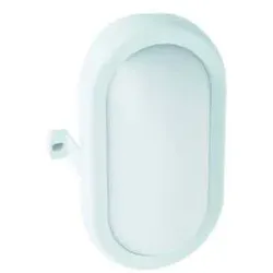 Protec LED-Ovalleuchte weiß, 10W