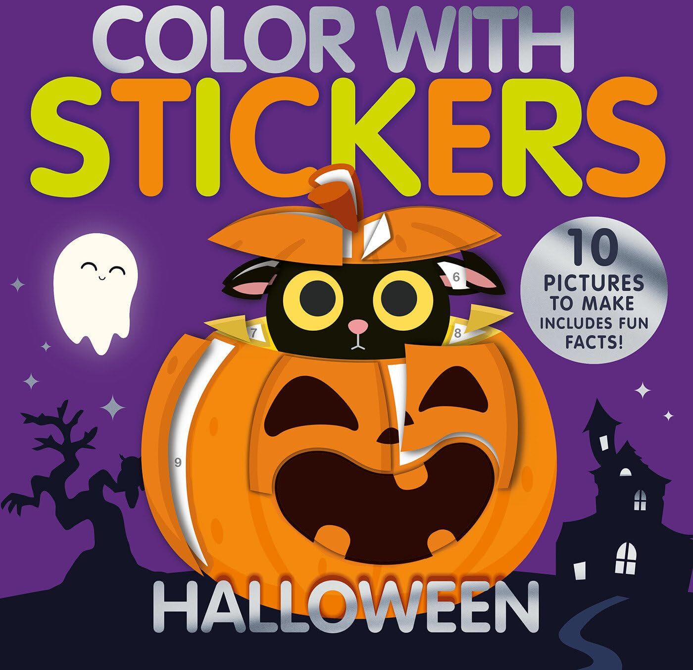 Beth Hamilton - Color with Stickers: Halloween: With 10 Pictures to Make - Includes Fun Facts! - Preis vom 11.10.2026 15:43:13 h