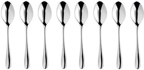 Robert Welch Arden Bright Set of 8 Coffee Spoons