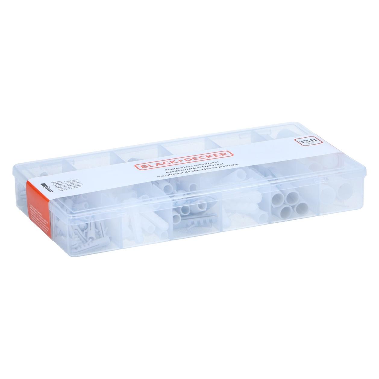 Black & Decker Dübel 138 Stück (138 Stk.) (35504040)