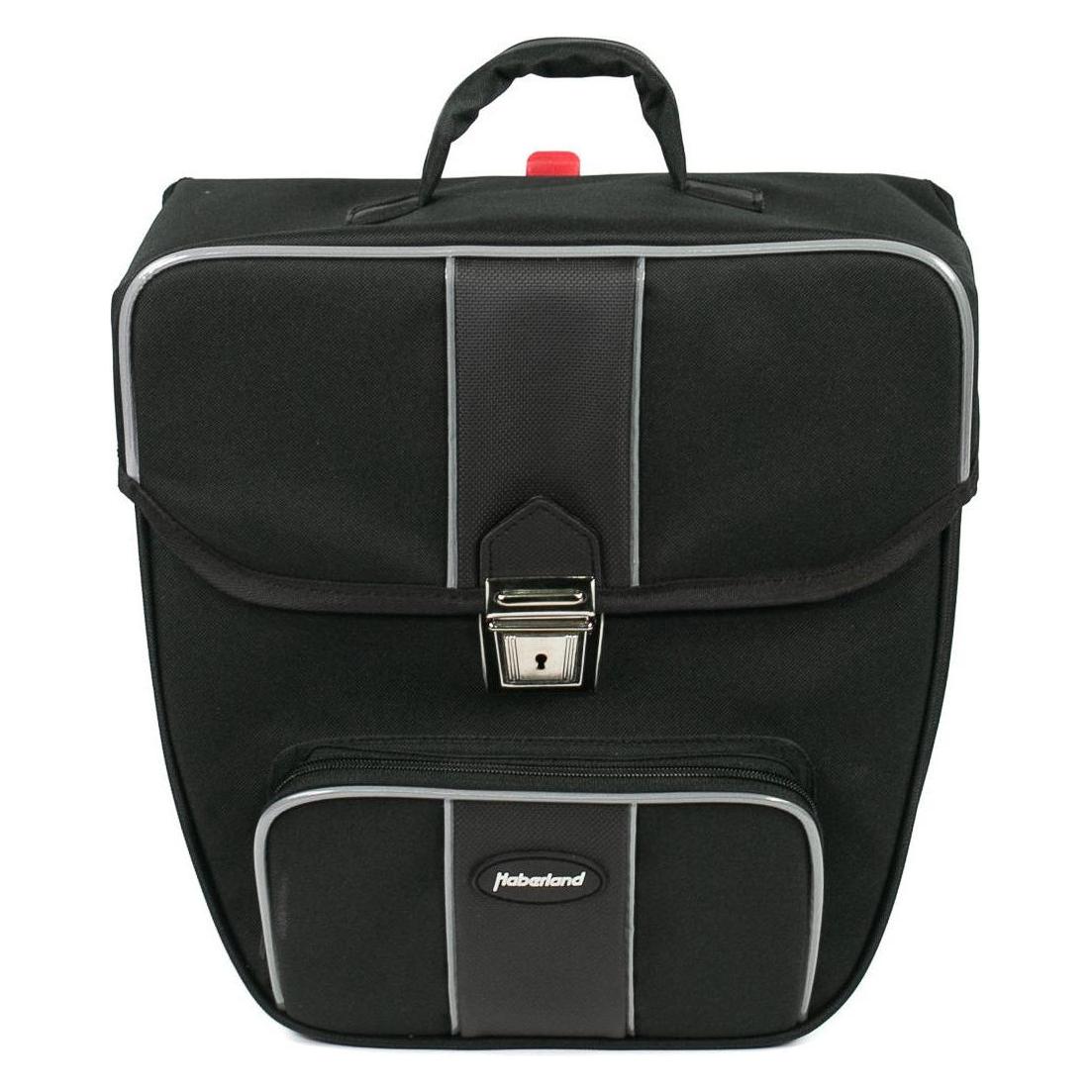 Haberland Einzeltasche Safe 16 Liter sw (16 l, Gepäckträgertasche) (EKS976 00)